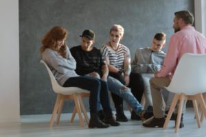 group starting a teen relationship therapy program