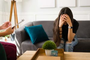 a teen struggles to cope with the impact of her social anxiety and needs an anxiety treatment program